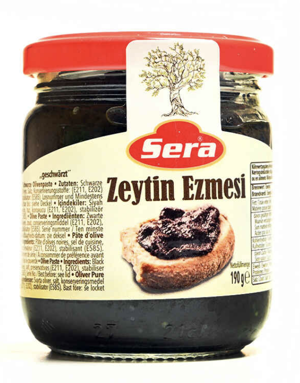 sera Sera Black Olive Paste 200g Grand Bazaar